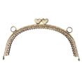 thumbnail image 2 of TISHITA 3X Antique Embossed Metal Purse Frame Heart Kiss Clasp Lock Bag Clutch Frame, 2 of 8