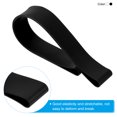 thumbnail image 3 of Uxcell Towel Bands, 8 Pack Elastic Beach Towel Strap for Pool and Cruise Chairs, Black, White, 3 of 6
