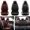 Black+Red, variant on Car Seat Covers Custom Fit for Dodge Ram 1500 2500 3500 2009-2023, Waterproof PU Leather Full Set Pickup Cushion Protector Black Gray