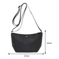 thumbnail image 2 of Lady Crossbody Bags Fashion Women Shoulder Bag Simple para deportes al aire libre (negro) Tmvgtek Para Estrenar, 2 of 2