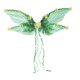thumbnail image 4 of Alas de hada, accesorio para disfraz de princesa, alas de mariposa para disfraz elegante con Verde, 4 of 9