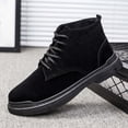 thumbnail image 6 of AUDeals Men's Chukka Boots, Warm Suede Lace Up Ankle Shoes with Durable Comfort, Classic Outdoor and Work Style, 6 of 7