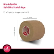 Cramer Eco-Flex Stretch Tape, Self-Adherent, Beige, 5 Yard Roll