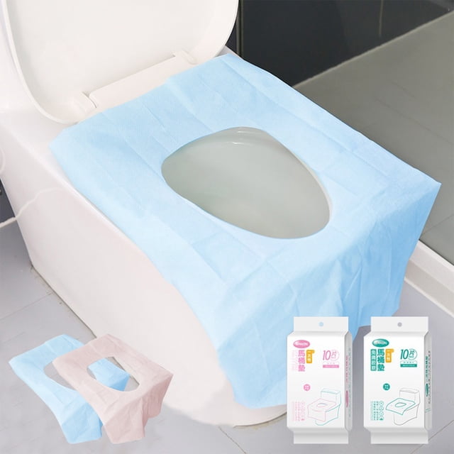 ¡Ahorra Grande!, Alfombrilla de baño desechable extendida para mujeres, portátil, para viajes, para mujeres embarazadas, adecuada para cubrir el asiento del inodoro, alfombrilla de baño desechable