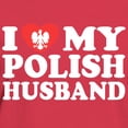 thumbnail image 3 of CafePress - I Love My Polish Husband Women's Dark T Shirt - Women's Traditional Fit Dark T-Shirt, 3 of 4