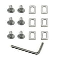 thumbnail image 1 of Road Bike Bicycle Pedal Cleats 6x Washers + 6x M5 Screws For KEO For SPD, 1 of 8
