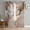 Brown, variant on ERUNPONLY Marble Pink Sheer Curtains 63 Inch Length 2 Panels Set, Modern Abstract Ink Painting Luxury Voile Window Treatment Curtains Sheers Drapes for Bedroom/Living Room/Kitchen 52x"63"x2