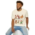thumbnail image 6 of Holiday Dancing Santa Reindeer Snowman Elf Gingerbread Tee, 6 of 6