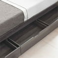 thumbnail image 3 of Smart Home Furniture 3-Drawer Wood Twin Chest Bed in Distressed Gray, 3 of 5