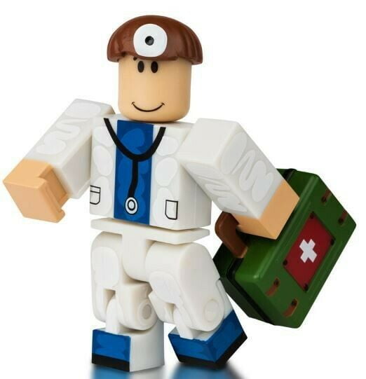 Roblox Hospital Rp Doctor Minifigure No Code Loose Walmart