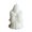 B, variant on B Ghost Shape Wax Decorative Candle For Halloween, Spooky Tabletop Candle For Party B