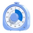 thumbnail image 2 of Temporizador de estudio herramienta de cuenta atrás para gestión del tiempo de 60 minutos para cocina (azul) 5 uds., 2 of 2