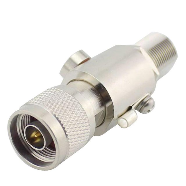 N Coaxial Light Arrestor Surge Protector For Ham Cb Radio Wlan Wifi Afortunado Sencillez