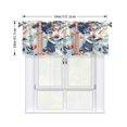 thumbnail image 2 of Drapery Wear Rod Short Curtain 54x18in Filter With Light Feature For Easy Installation Rod Free For Bedroom Kitchen Bathroom\r\n Construction Site, 2 of 7