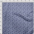 thumbnail image 4 of oneOone Polyester Spandex Grayish Blue Fabric Pomegranate Craft Projects Decor Fabric Printed By The Yard 56 Inch Wide, 4 of 4