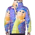thumbnail image 6 of Lsque inside out 2 Pattern Casual Men's Hoodie,Hooded Sweatshirt with Kangaroo Pocket,Pullover Hoodie-XX-Large, 6 of 8