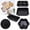 Grey, variant on Kittvzx Cake Mould Essentials Nonstick Bakeware Sets Baking Pans Set Toaster Oven Trays Kitchen Baking With Pizza Pan Cake Pan Bread Loaf Box Pan Cookie Sheet