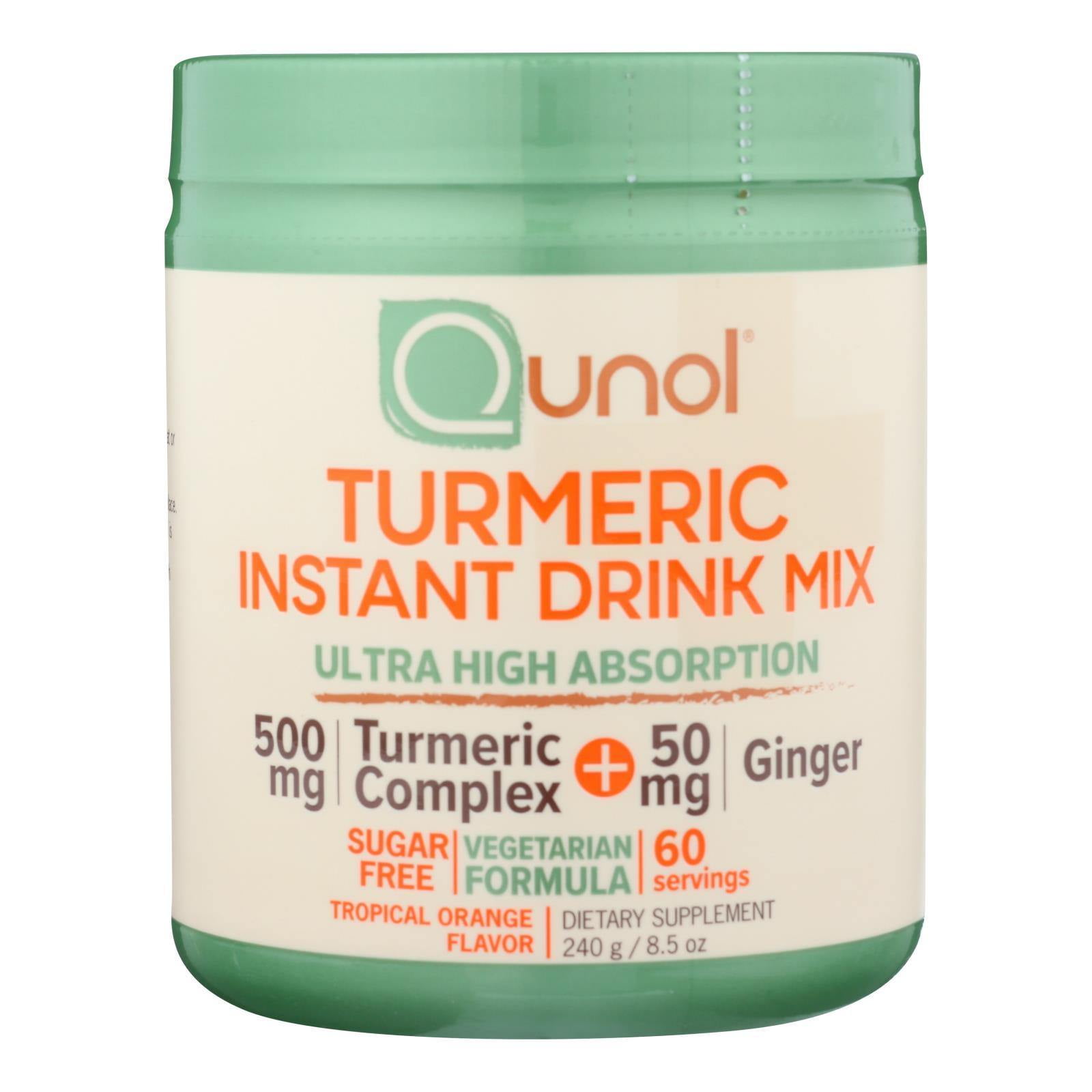 Qunol Turmeric Drink Mix 500mg 1 Each 18.5 OZ