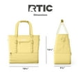thumbnail image 3 of RTIC 2-in-1 Chillout Bag, Hybrid Cooler Bag with Cooler Compartment, Sunlight Tonal, 3 of 6