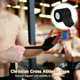 thumbnail image 3 of 6 Pcs Christian Cross Athletic Tapes, 2 in x 23 ft Sports Tapes, Breathable Cotton Wrist Tapes, Easy Tearing & Strong Adhesion, Wrist Injury Wraps for Weightlifting, Gym, Boxing, Football, 3 of 6