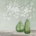 thumbnail image 3 of Purinton, Julia 15x15 Black Modern Framed Museum Art Print Titled - Spring Delight Green, 3 of 5