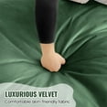 thumbnail image 5 of 4FT Bean Bag Chair, Minimalist Bean Bag with Velvet Cover, Fluffy and Comfy Bean Bag for Adults, Bean Bag Sofa Filled with High-Density Sponge for Gaming (Green), 5 of 10