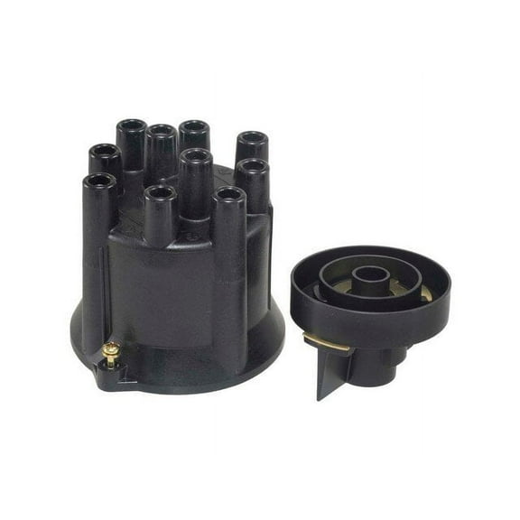 Distributor Cap and Rotor Kit - Compatible with 1986 - 1989 Nissan D21 2.4L 4-Cylinder 1987 1988