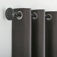 thumbnail image 3 of Sun Zero Duran Thermal Insulated 100% Blackout Grommet Curtain Panel, 50"x108", Fig Purple (Single Panel), 3 of 5