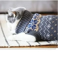 thumbnail image 3 of Pet Dog Sweater Christmas Snowflake Turtleneck Pullover Cute Warm Clothes for Teddy Puppy Pets Outfit Dogs Winter Sweaters, 3 of 8