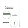 thumbnail image 4 of (5 pack) Panacea 48 inch Tall x .5 inch wide x .5 inch deep Green Powder-Coated Metal Garden Plant Stake, .14 lb., 4 of 8