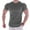 Dark Gray, variant on Mens Shirts Clearance Short-sleeved Sports Quick Dry Fitness Stretch T-shirt Gray XL