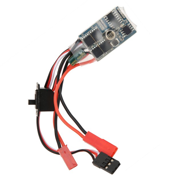30A Electronic Speed Controller ESC Bidirectional Motor Speed Control with High Precision PCB for 1/16 1/18 1/24 RC Car Boat