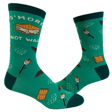 Men s S mores Not Wars Socks Funny Campfire Dessert Treat Summer Graphic Footwear Men s S mores Not Wars Socks Funny Campfire Dessert Treat Summer Graphic Footwear