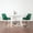 Green, variant on Roundhill Furniture Aufurr 3-Pc Dining Set, White Round Dining Table with 2 Chairs, Green