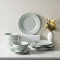 thumbnail image 3 of Mainstays Darby Green 12Piece Stoneware Dinnerware Set, 3 of 12