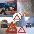 thumbnail image 5 of Car Warning Triangles,Car Triangle Triangle Reflective Warning Plate Safe Parking Sign car kit with Motor Vehicle Safety Triangle 38.5, 5 of 5