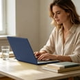 thumbnail image 3 of Hard Frosted Laptop Thin Cover Slim Fit for 13 Inch Notebook Blue, 3 of 3