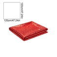 thumbnail image 2 of Sequin Tablecloth 47.24 x 47.24 Inches, Sparkling Polyester Table Cover for Wedding Birthday Party Events, Glitter Decorative Table Linen for Halloween Thanksgiving Christmas Home Decor, 2 of 7
