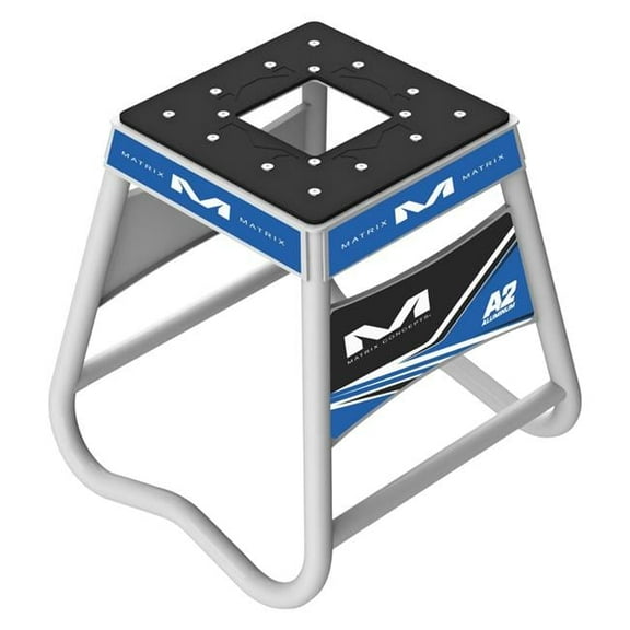Matrix Concepts A2 103 A2 Aluminum Motorcycle Stand, Blue
