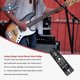 thumbnail image 5 of Puente de guitarra Diseño único Pieza de repuesto resistente Puentes individuales convenientes Sillines Profesionales Adultos Principiantes Accesorios para instrumentos musicales Negro 1 pieza Eigraketly OD026677-03, 5 of 6