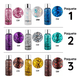 thumbnail image 2 of 3 Pzs Body Glitter Maquillaje Cabello Cuerpo Brillos Colores, 2 of 10