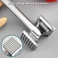 thumbnail image 5 of Teissuly Kitchen Household Lvhe Beef Hammer Steak Hammer Pork Steak Chicken Steak Tenderizer Hammer Double-sided Loose Meat Minced Meat Artifacts, 5 of 6