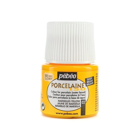UPC: 0804551987472 | Porcelaine 150 China Paint marseille yellow  45 ml (pack of 3)