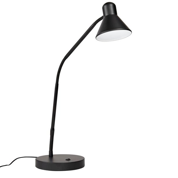 Hampton Bay 15 5 In Black Indoor Led Desk Lamp New Open Box Walmart Com Walmart Com