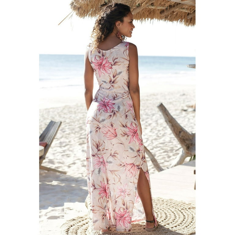 casual long summer dresses PRETTYGARDEN Womens Casual Long Summer Dresses Sleeveless Strappy Loos