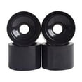 thumbnail image 1 of LOVIVER 4xroues de Skateboard Long 51X70mm PU Résilient pour Asphalte sur Sol Rugueux Route Noir, 1 of 8