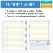 Undated Student Assignment Homework Planner by ‎Elan Publishing Company (S40) - UQ-78P7-G9OV