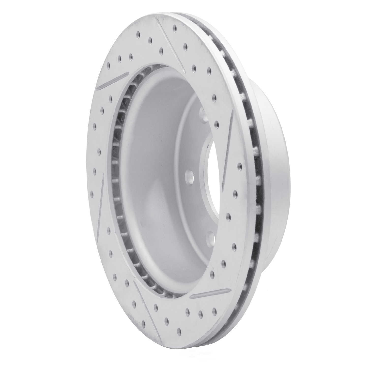 Dynamic Friction Company 830-54276L DFC Geoperformance Rotor - Drilled and Slotted