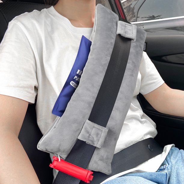 Very100 Mastectomy Pillow with Pocket,Post Surgery Seatbelt Pillows for