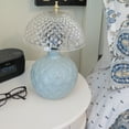 thumbnail image 5 of Evelots Clip On Shade for Ceiling Light Bulb or Lamp-Antique-Diamond Cut-Acrylic, 5 of 6